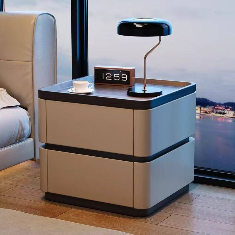 Smart Home Interior - 스마트 노르딕 인테리어 침대 옆 테이블