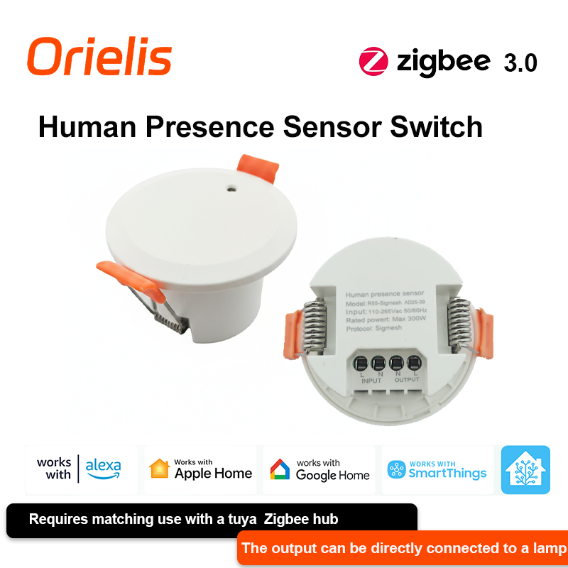 Smart Home Automation - ZIGBEE 3.0 MmWave 레이더 인체 존재