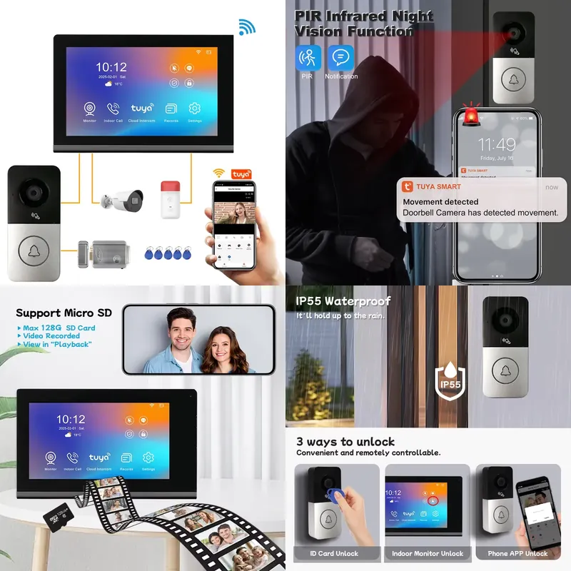 Smart Home System - 【CHIMU HOME】 2026년형 새로운 IP 비디오
