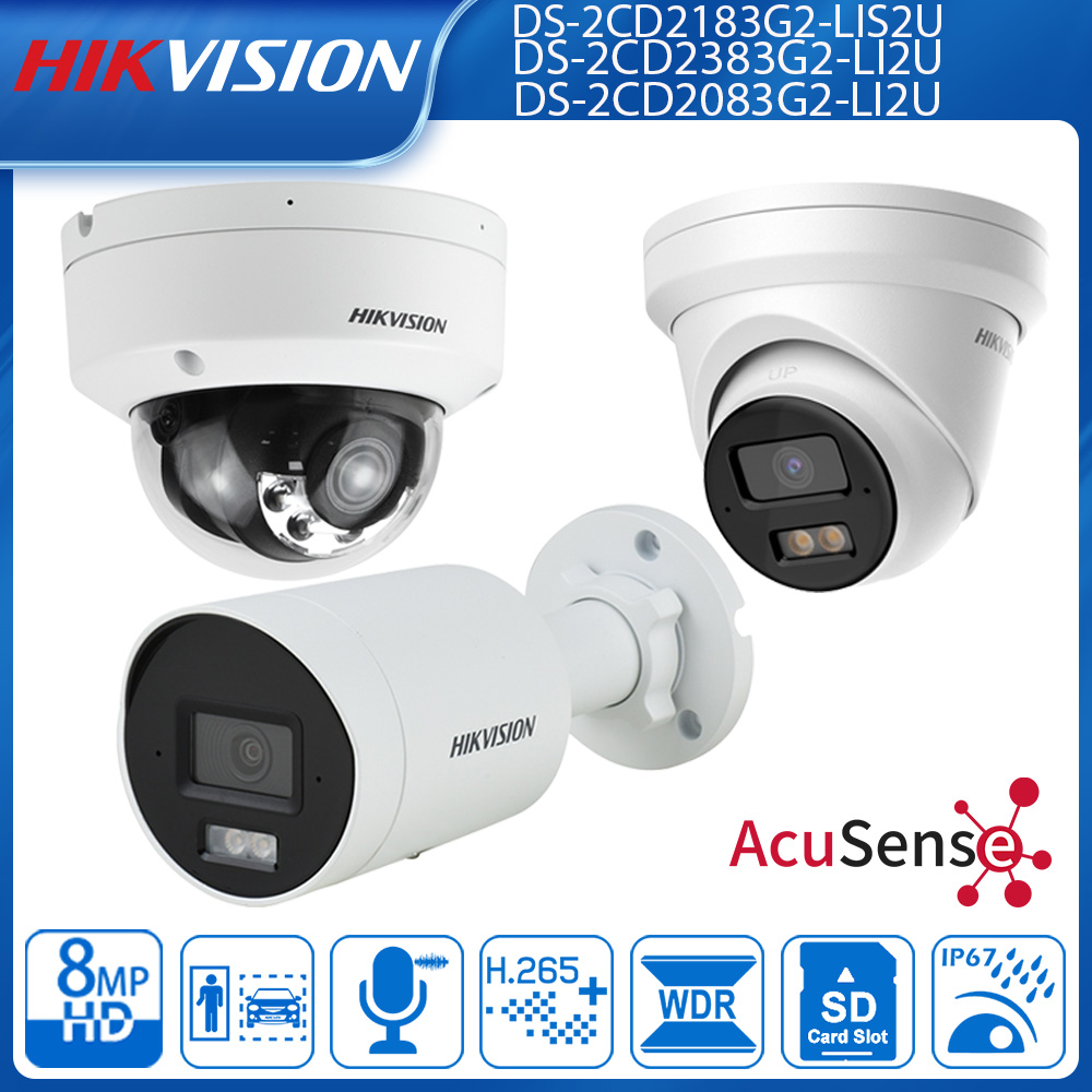 Smart Home Hikvision - Hikvision 4K 스마트 하이브리드 라이트 불릿