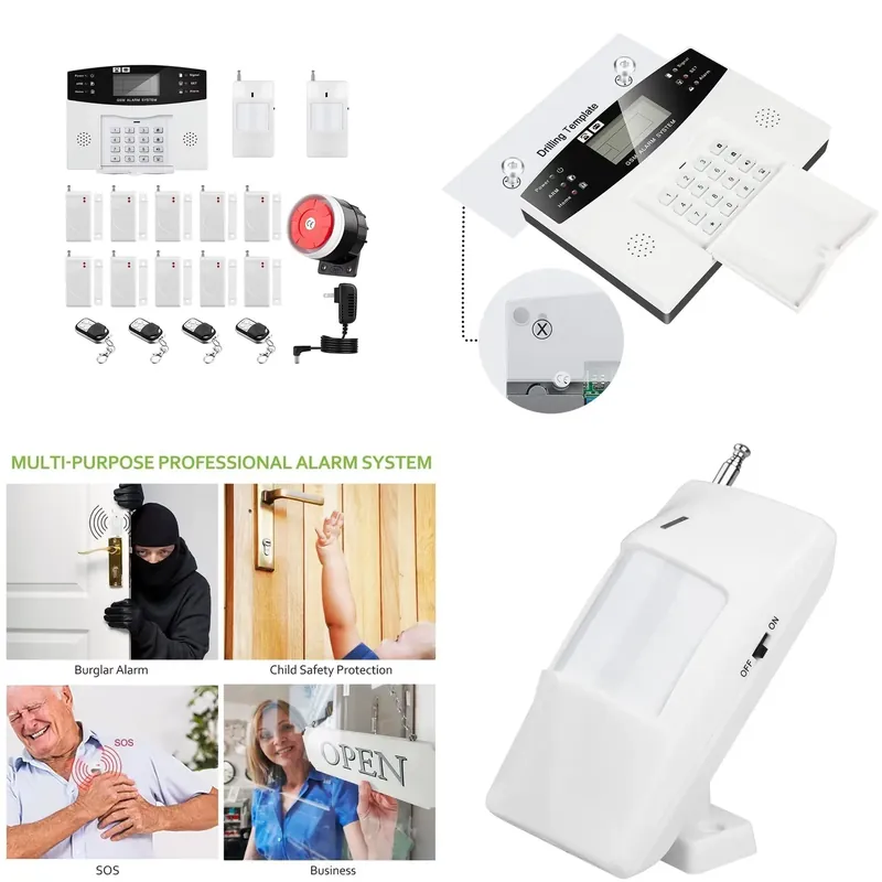 Smart Home System - 주택 도난 경보기 키트 자동 다이얼