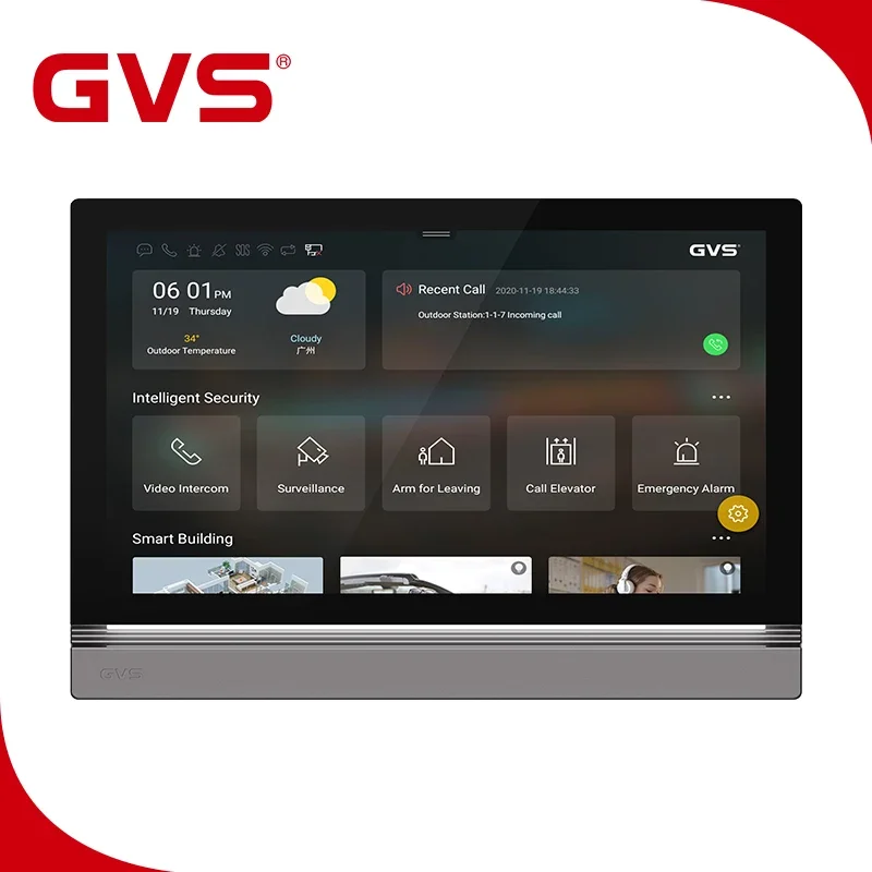 Smart Home System - 새로운 KNX 터치 패널은 KNX 스마트