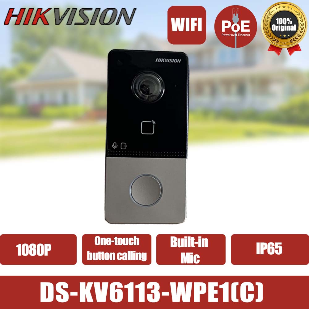 Smart Home Hikvision - Hikvision 초인종 스마트 홈 POE 도어폰
