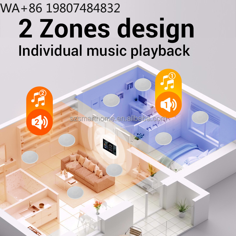 Smart Home Automation - 7인치 8채널 Zigbee3.0 게이트웨이 스마트 홈