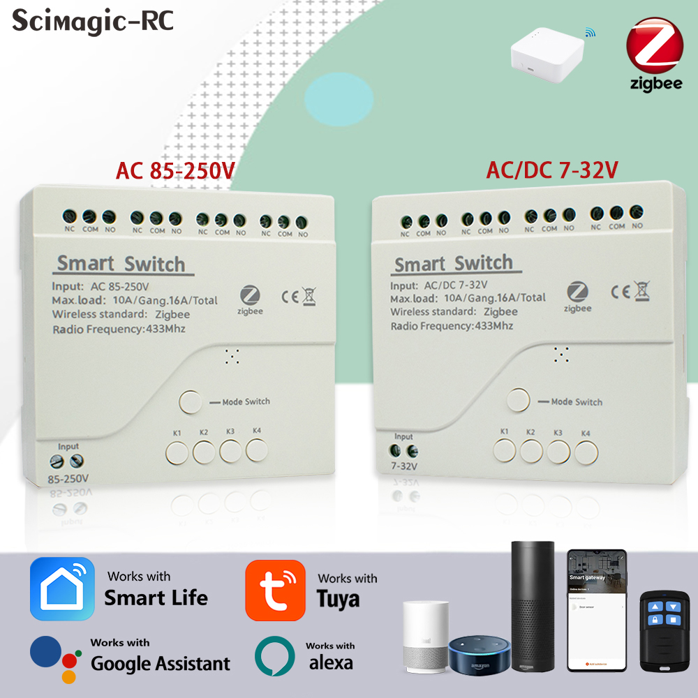 4채널 지그비 투야 스마트 홈 릴레이 모듈 수신기 AC - Smart Home Zigbee 리뷰 및 가격