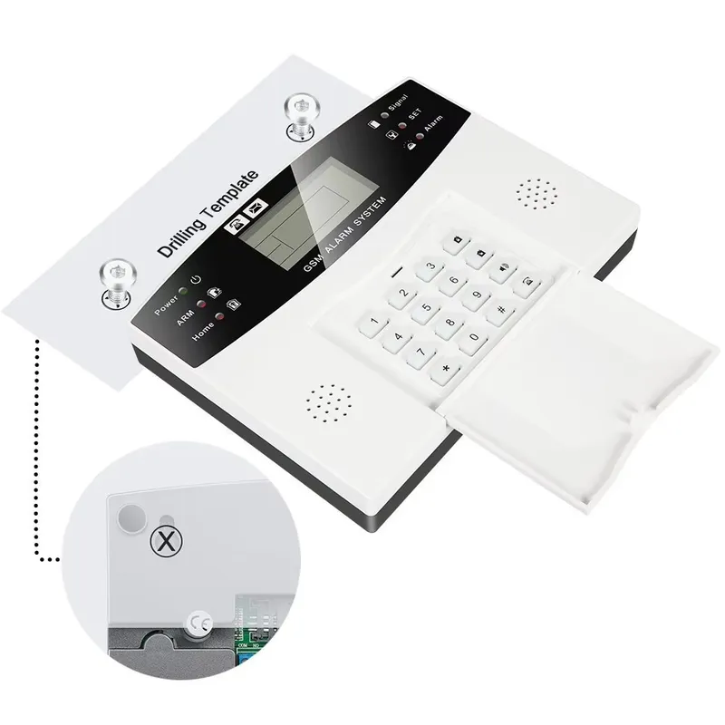 주택 도난 경보기 키트 자동 다이얼 120dB 사이렌  - Smart Home System 리뷰 및 가격