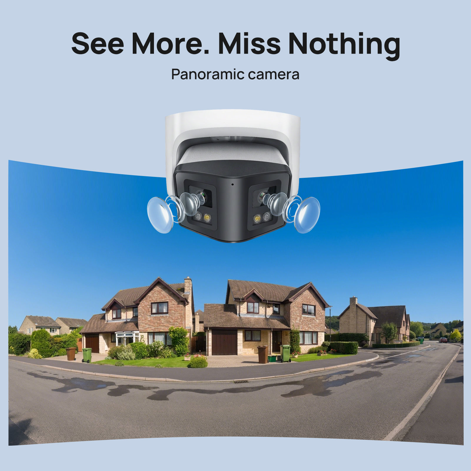 Vikylin 4MP 파노라마 듀얼 렌즈 스마트 듀얼  - Smart Home Hikvision 리뷰 및 가격
