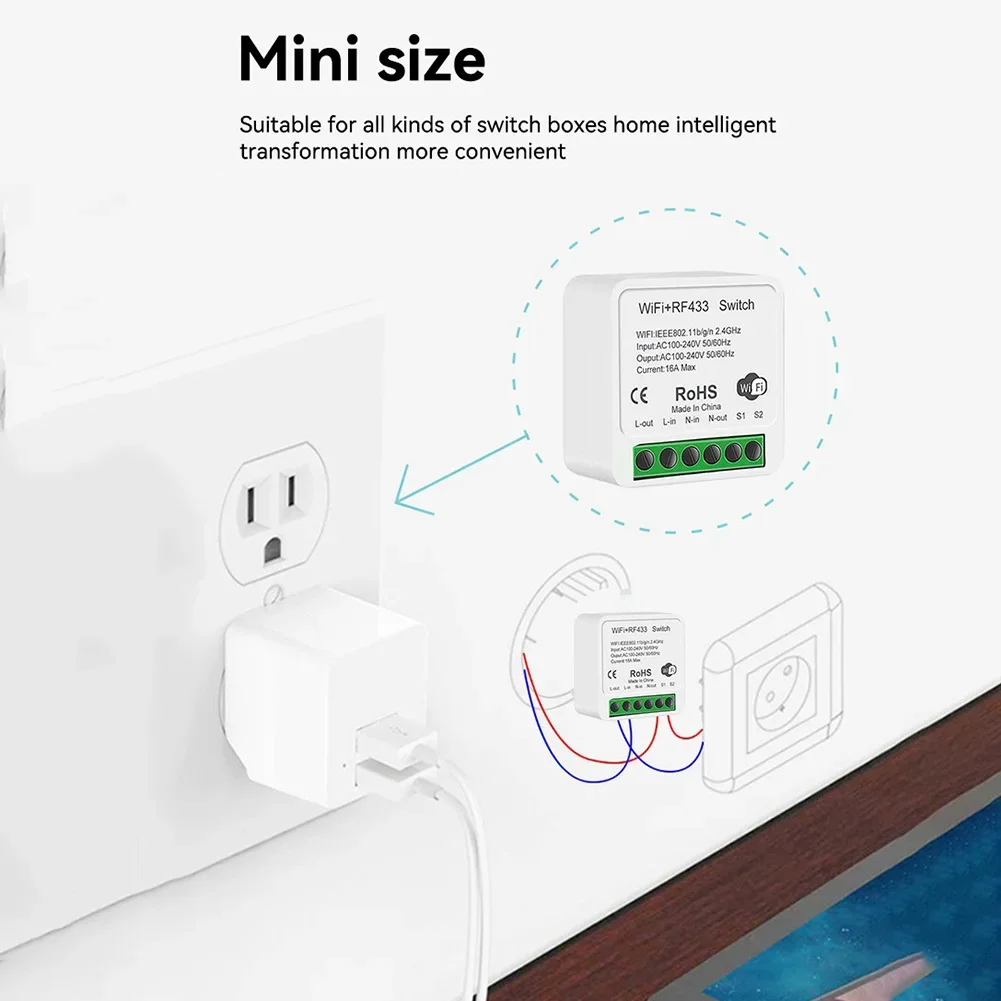 음성 제어 모듈 WiFi RF433 홈 오토메이션용 스 - Smart Home Automation 리뷰 및 가격