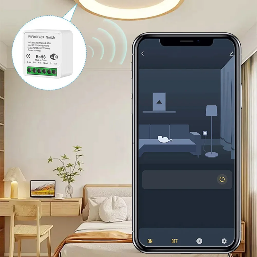 음성 제어 모듈 WiFi RF433 홈 오토메이션용 스 - Smart Home Automation 리뷰 및 가격
