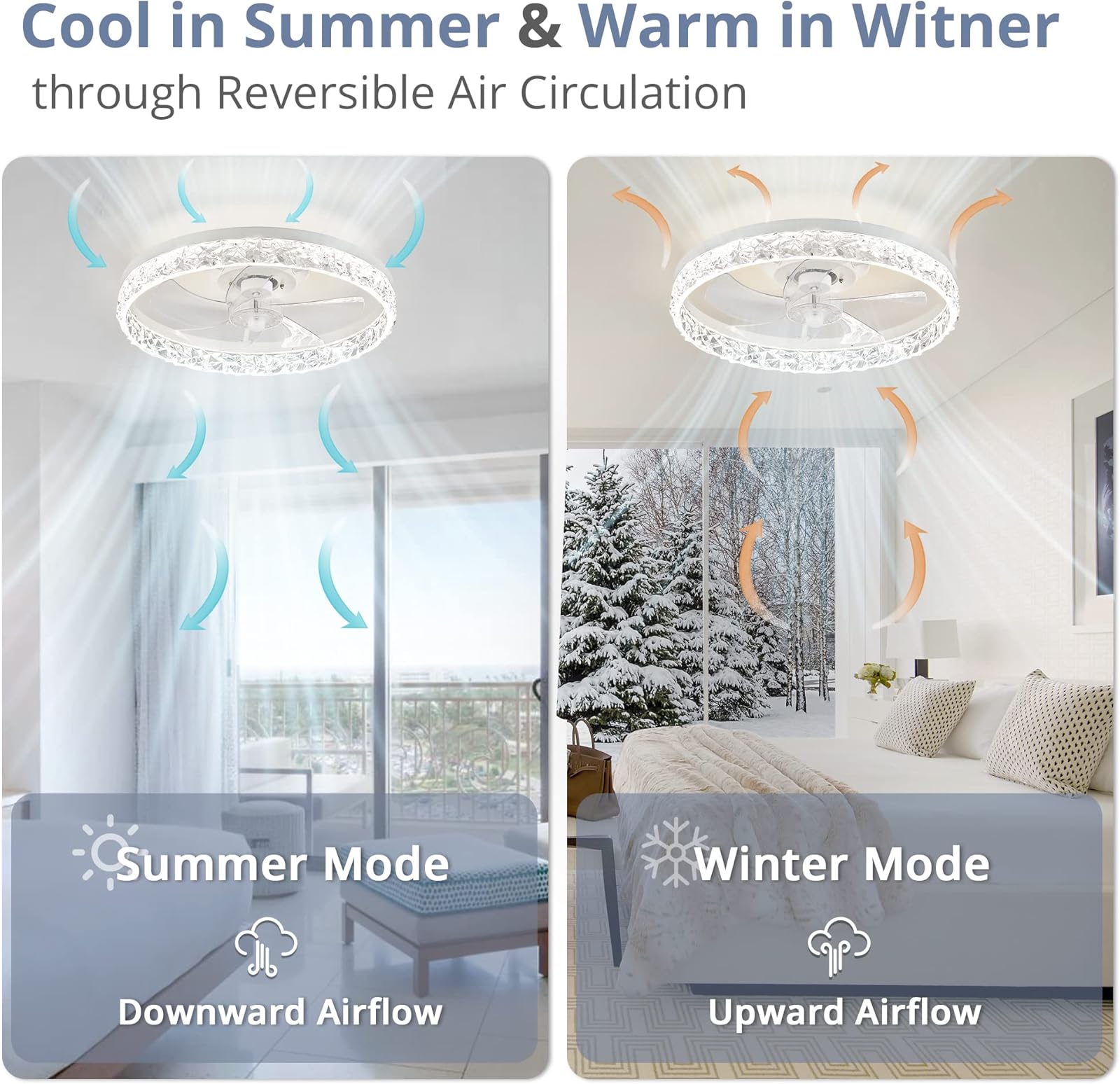 모던 LED 천장 선풍기 Lmap 리모컨 스마트 선풍기 - Smart Home Interior 리뷰 및 가격