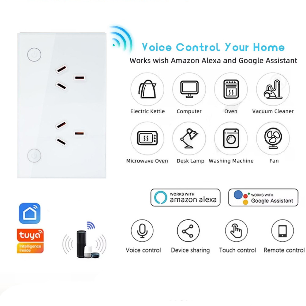 지그비 Wi-Fi 매터 AU 스마트 벽면 콘센트(스위치 - Smart Home Zigbee 리뷰 및 가격