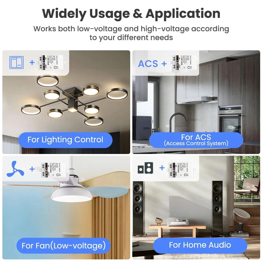 Tuya ZigBee 스마트 스위치 모듈 드라이 콘택트 - Smart Home Zigbee 리뷰 및 가격
